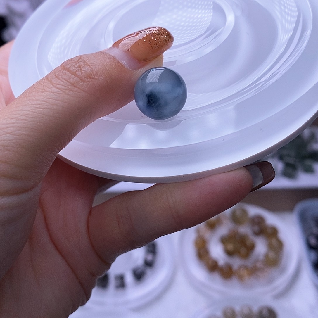 水晶天然水晶定制打孔不退换未镶嵌