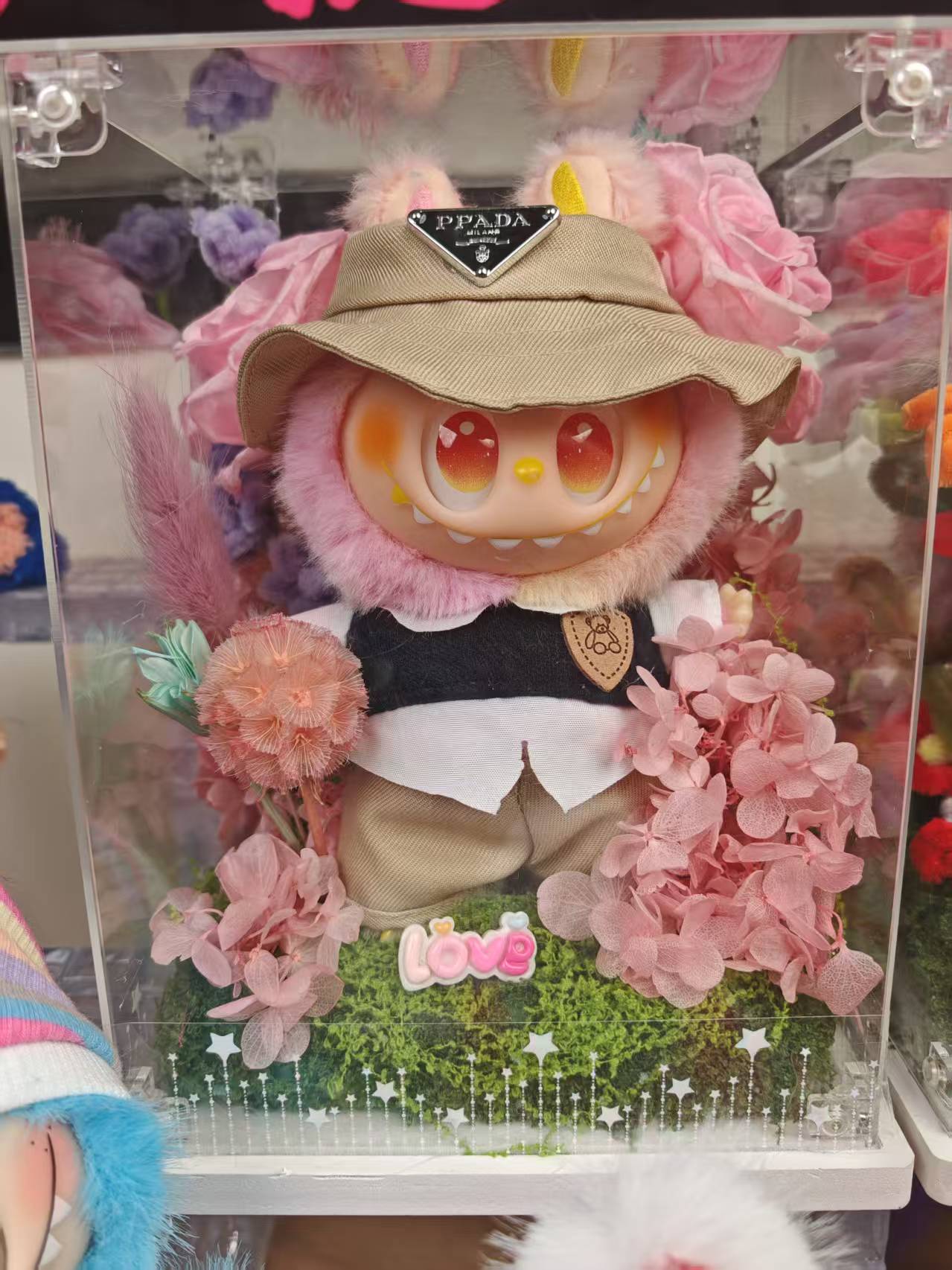团单DIY毛娃娃送亲人闺蜜送女朋友嘎嘎好祝老板欧气满满