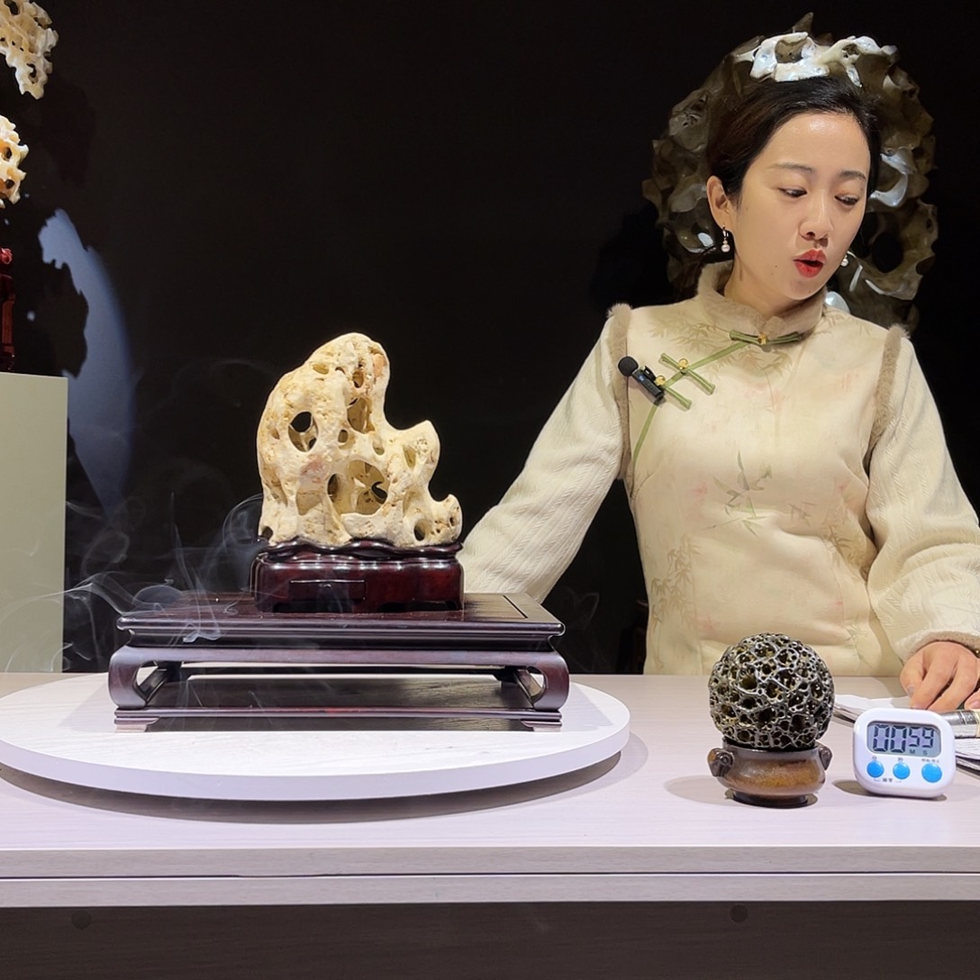 止*语太湖石太湖石摆件