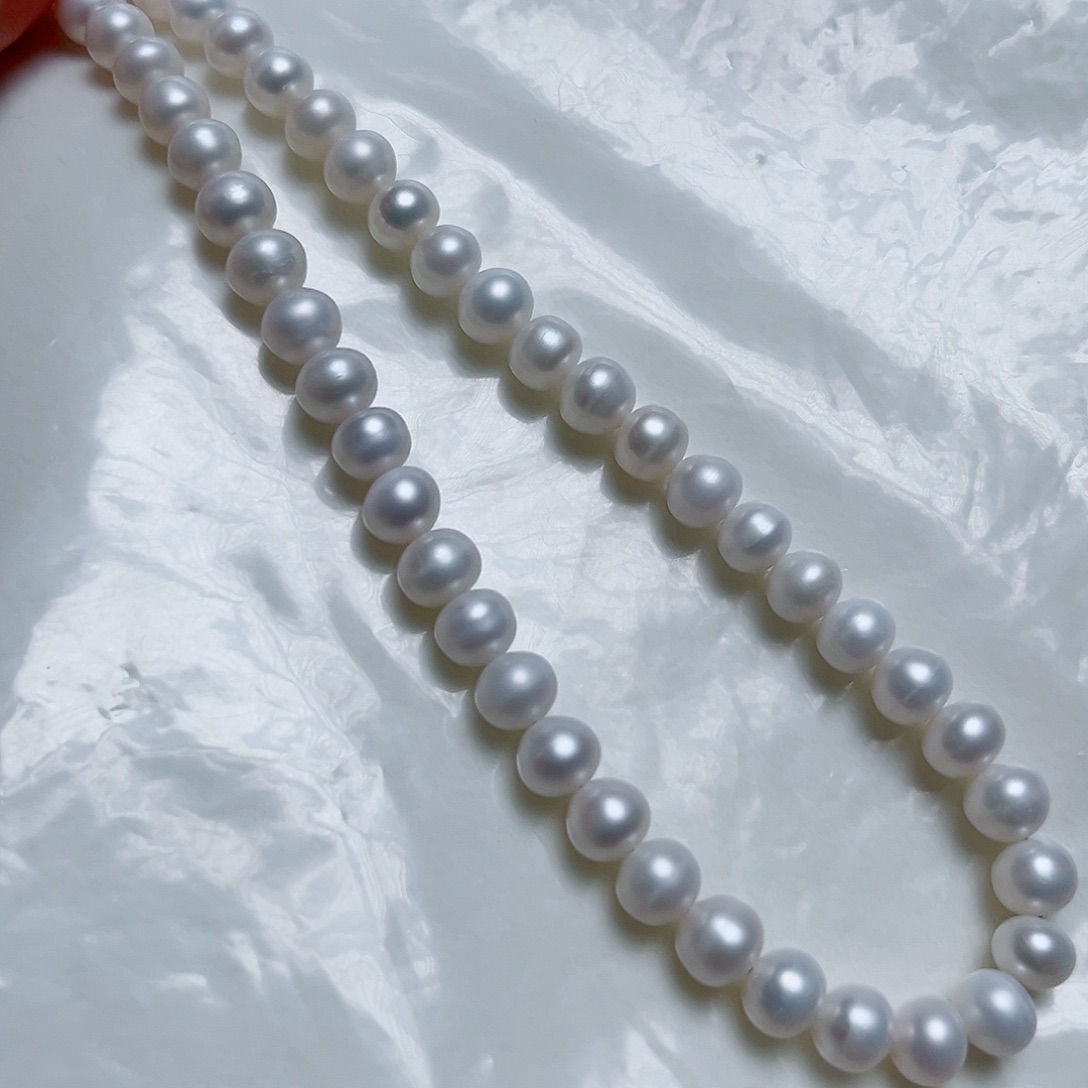 耳饰淡水珍珠银S925镶嵌