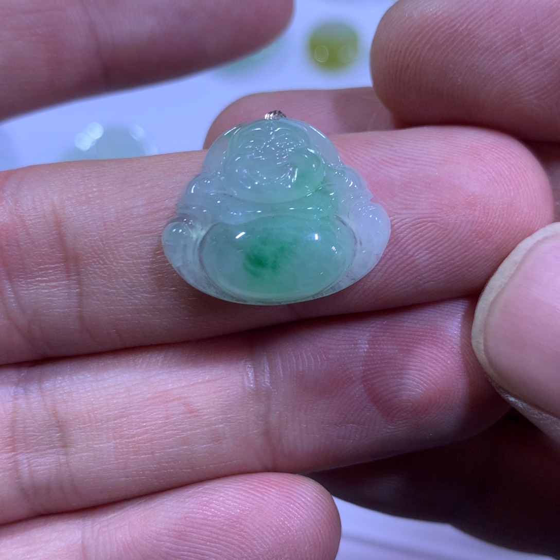 【闪购商品】翡翠颈饰未镶嵌天然翡翠A货