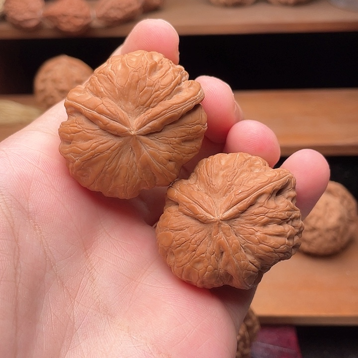 吊坠文玩核桃42.8毕业全品元宝三棱