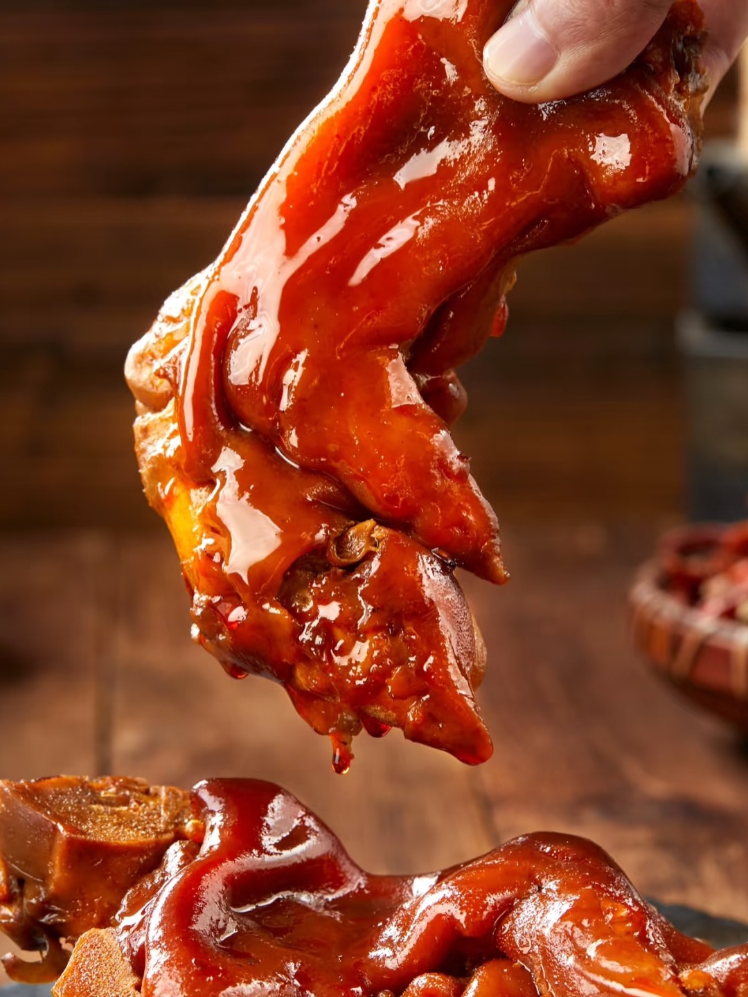 猪蹄卤猪蹄爆胶猪蹄开袋即食小袋包装解馋零食冷热两吃熟食