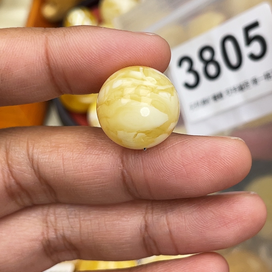 蜜蜡未镶嵌珠宝奇石粉17.7