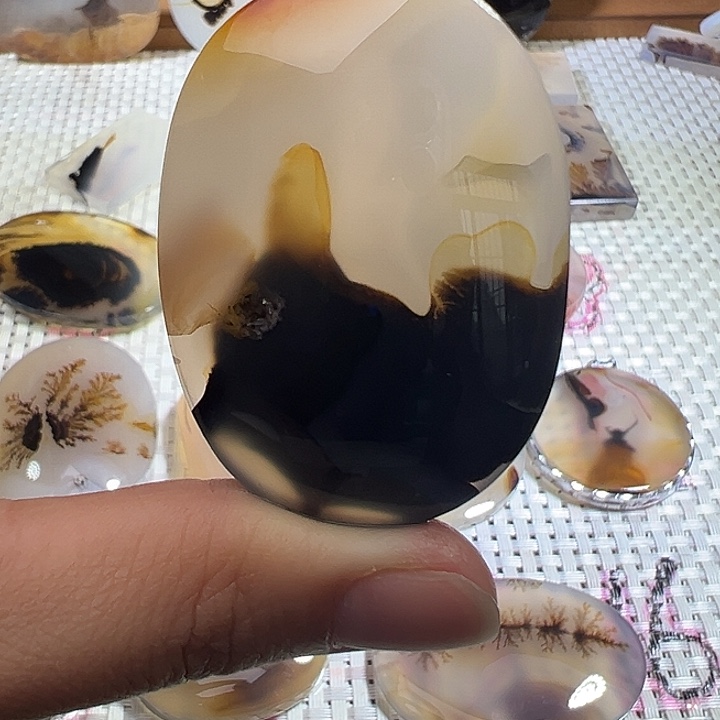玛瑙/玉髓未镶嵌颈饰