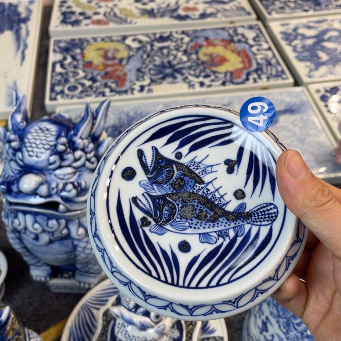 景德镇陶瓷手工手绘