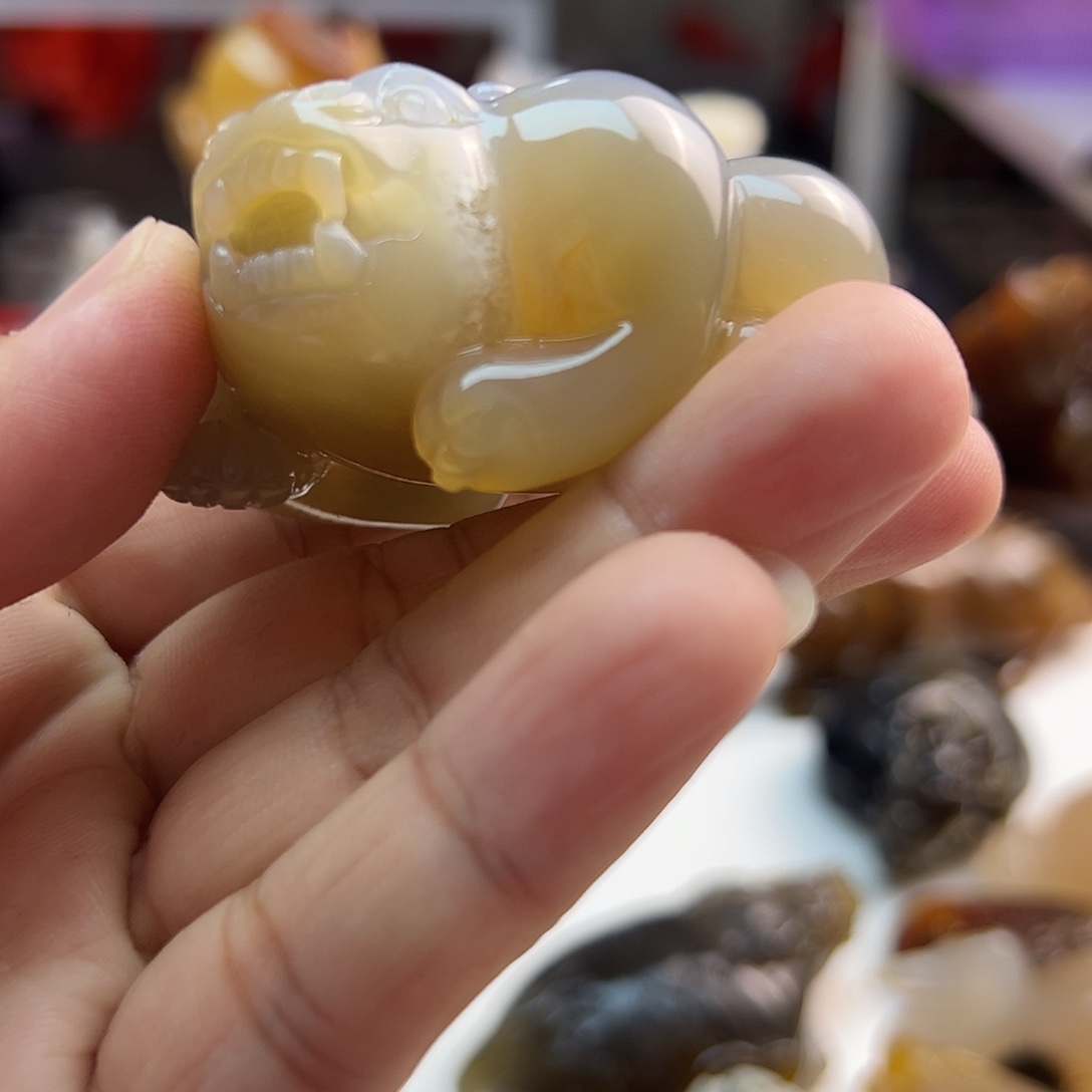 玛瑙/玉髓未镶嵌颈饰