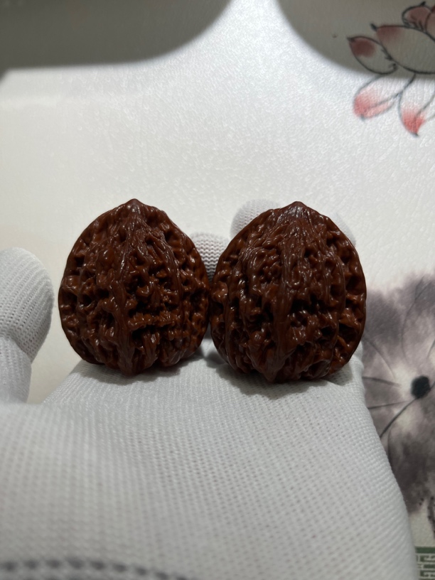文玩核桃正杨麦穗虎头