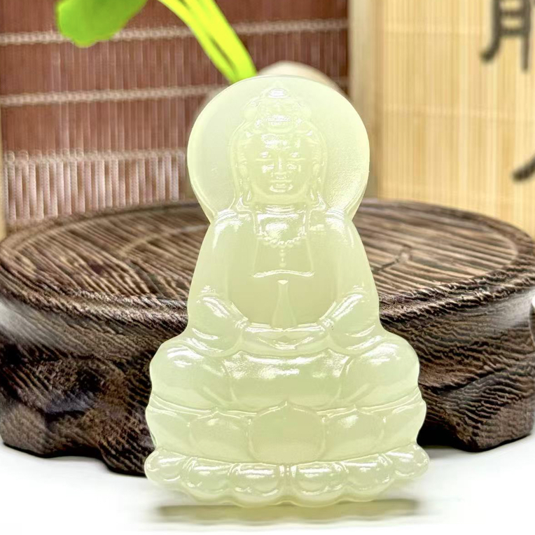 黄口观音吊坠多样 84号