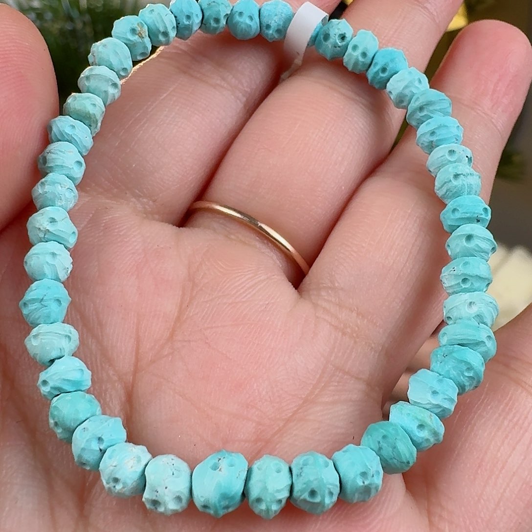 绿松石珠宝奇石未镶嵌