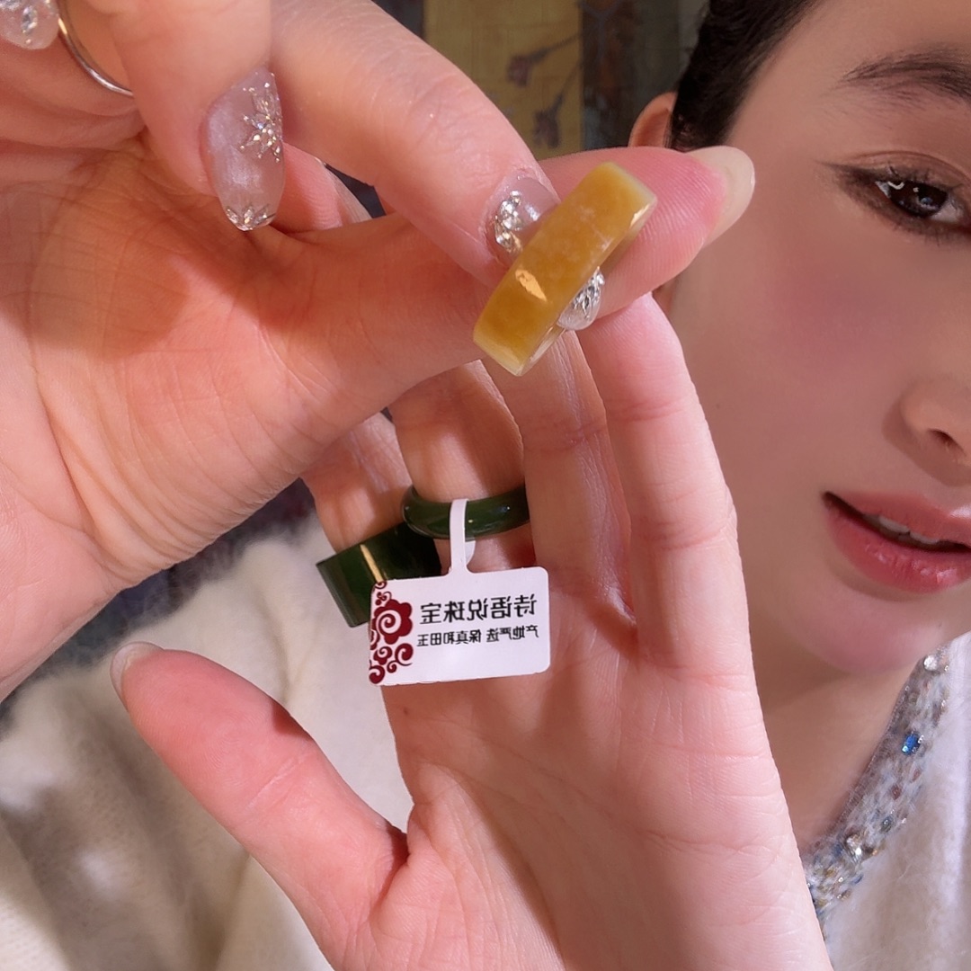 和田玉（糖玉）未镶嵌戒指