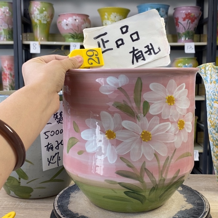 景德镇陶瓷花盆花盆