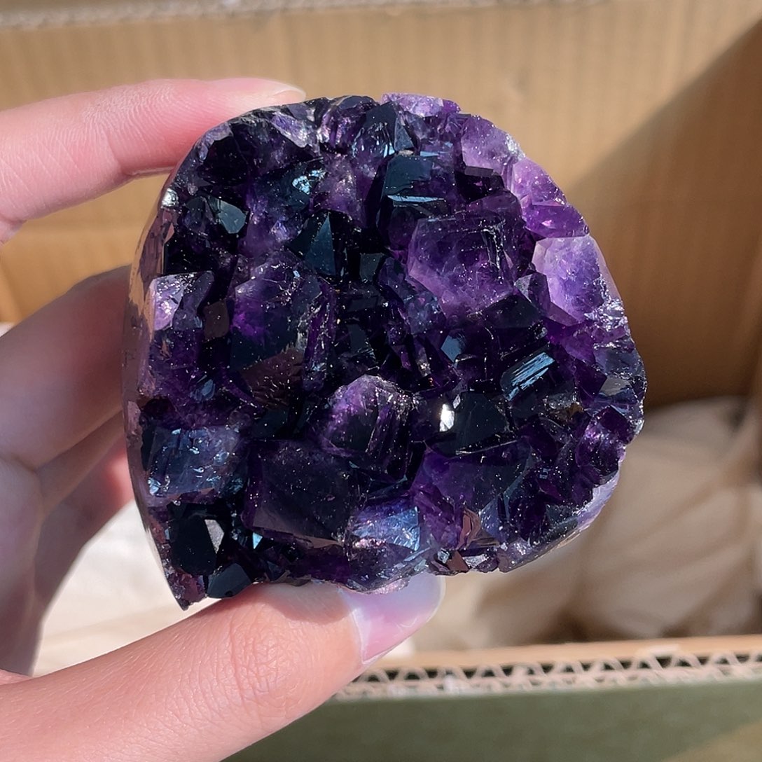 未镶嵌水晶手串乌拉圭紫水晶 51号