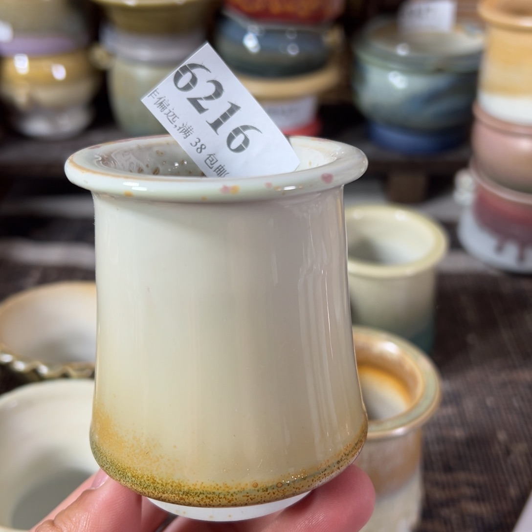 陶瓷景德镇手工花盆