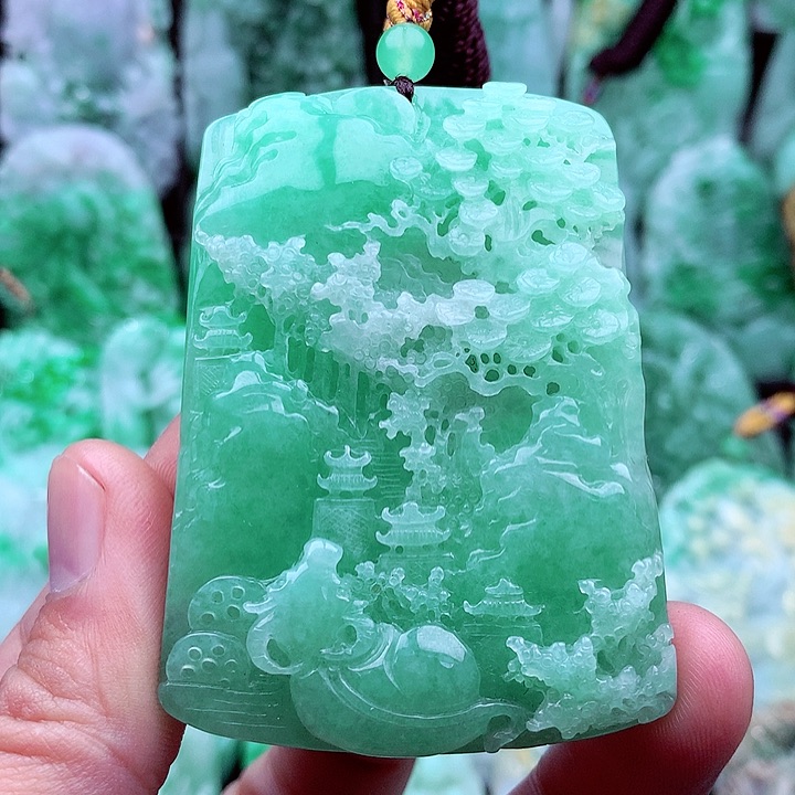 翡翠吊坠(不含链)未镶嵌