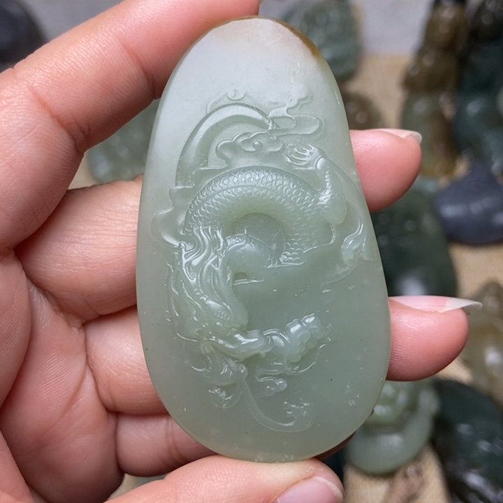 和田玉和田玉未镶嵌有棉