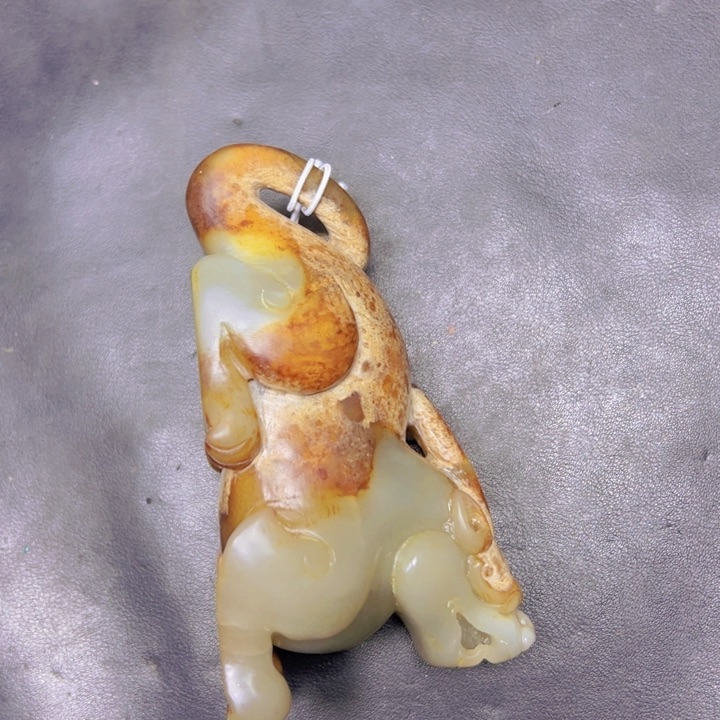 和田玉把件未镶嵌華****发