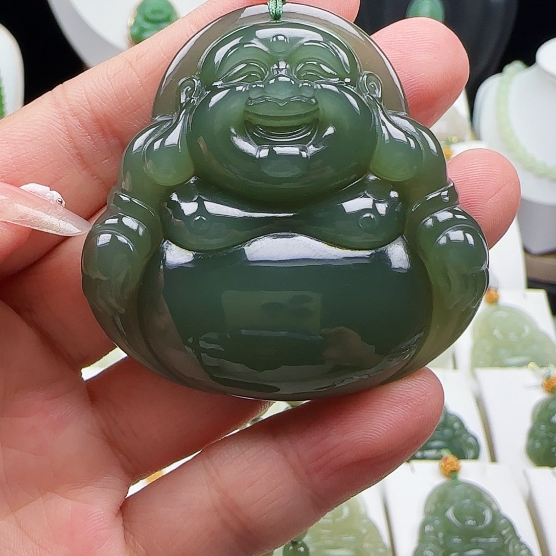 *****和田玉未镶嵌颈饰50