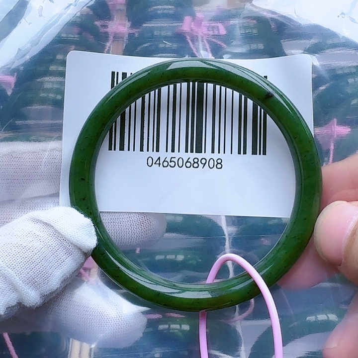 和田玉（碧玉）未镶嵌手镯61