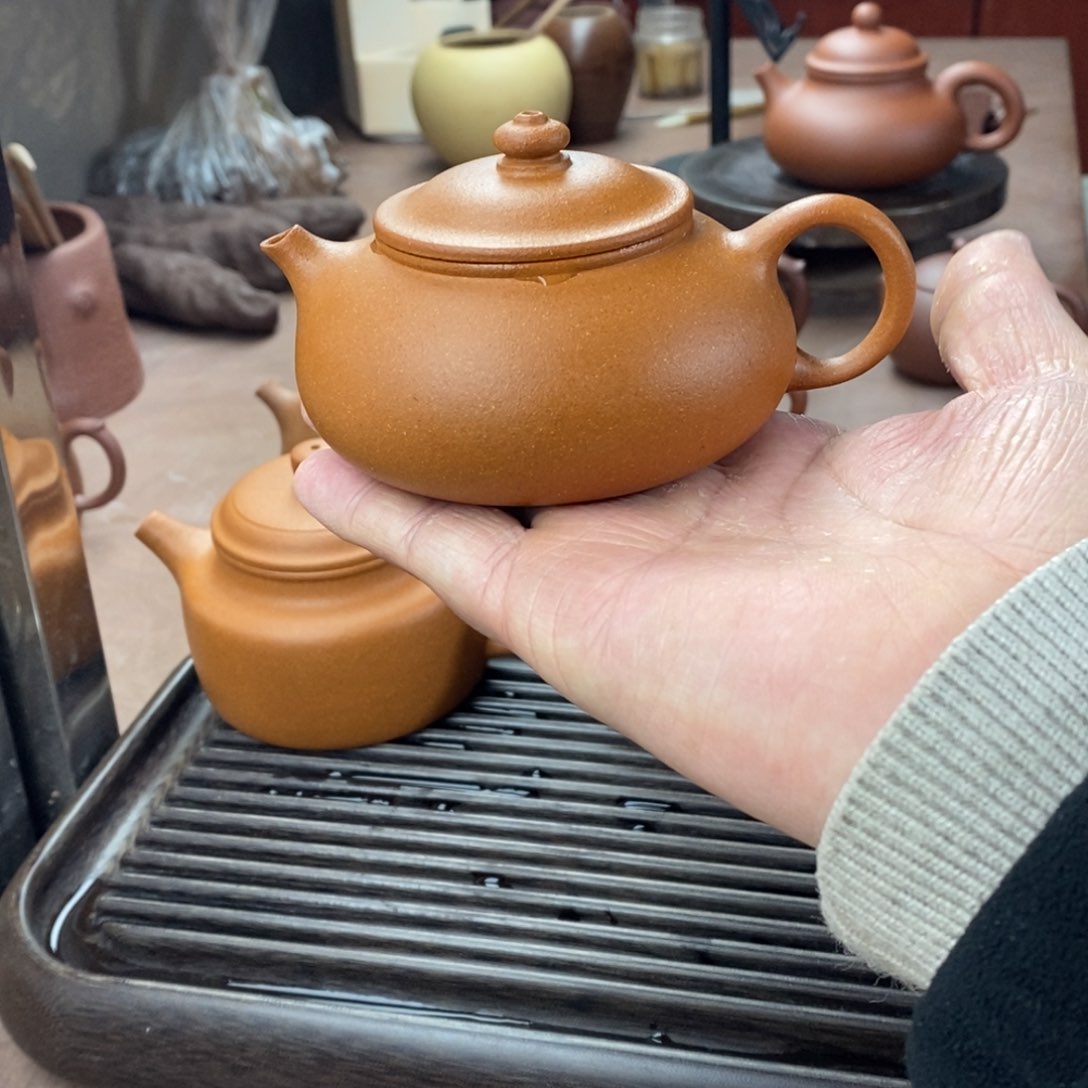 紫砂茶壶紫砂壶寒江