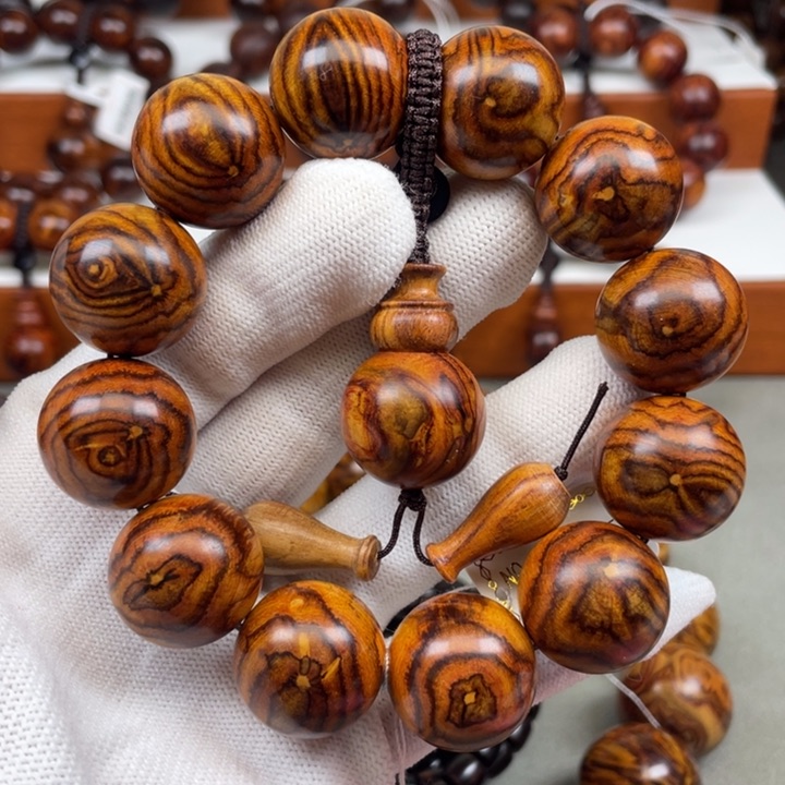 黄花梨/降香黄檀手串/手链海南黄花梨