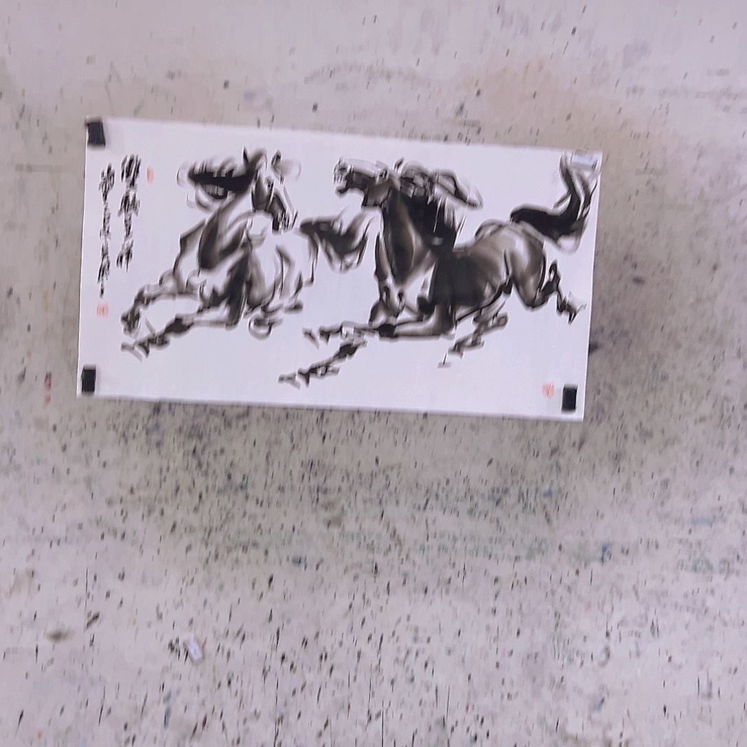 中***龙国画三尺100x50cmcm