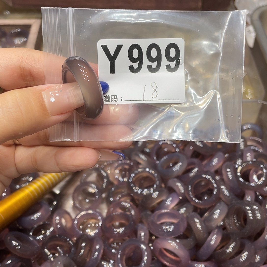 玛瑙/玉髓未镶嵌戒指999