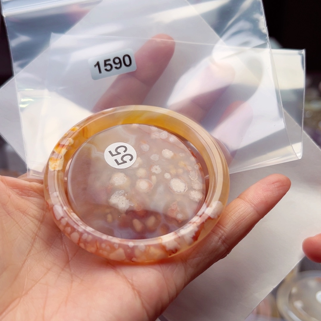 玛瑙/玉髓手镯未镶嵌娇****娇