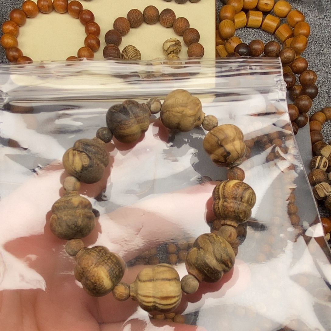 手串/手链贡木印贡瑕疵妖花葫芦1.6