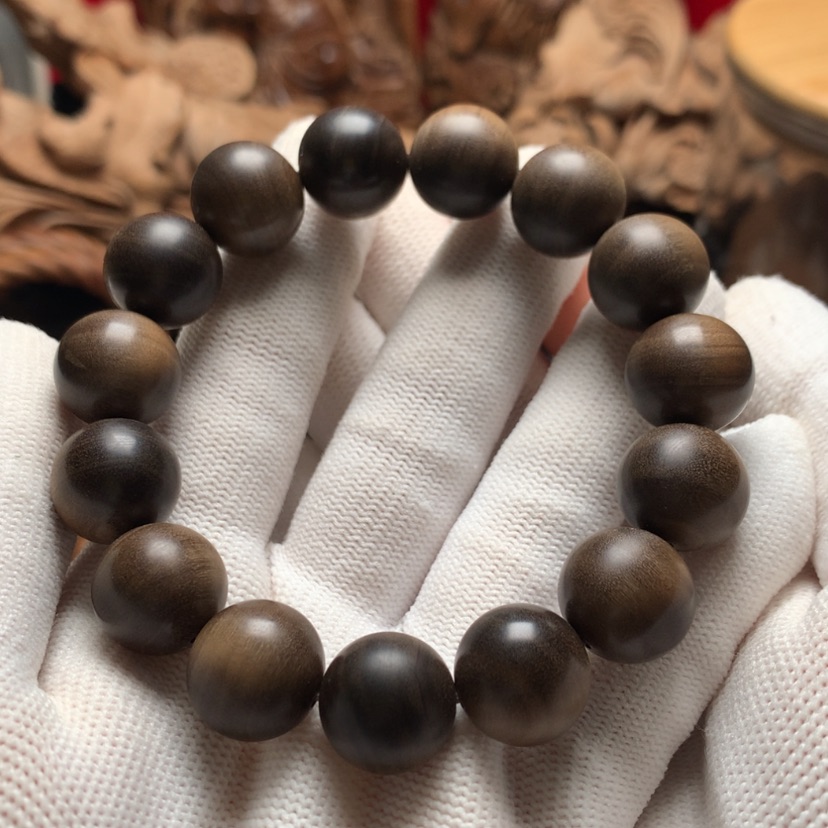 【闪购商品】檀香木手串/手链祥*檀香手串1.5阴沉沉水