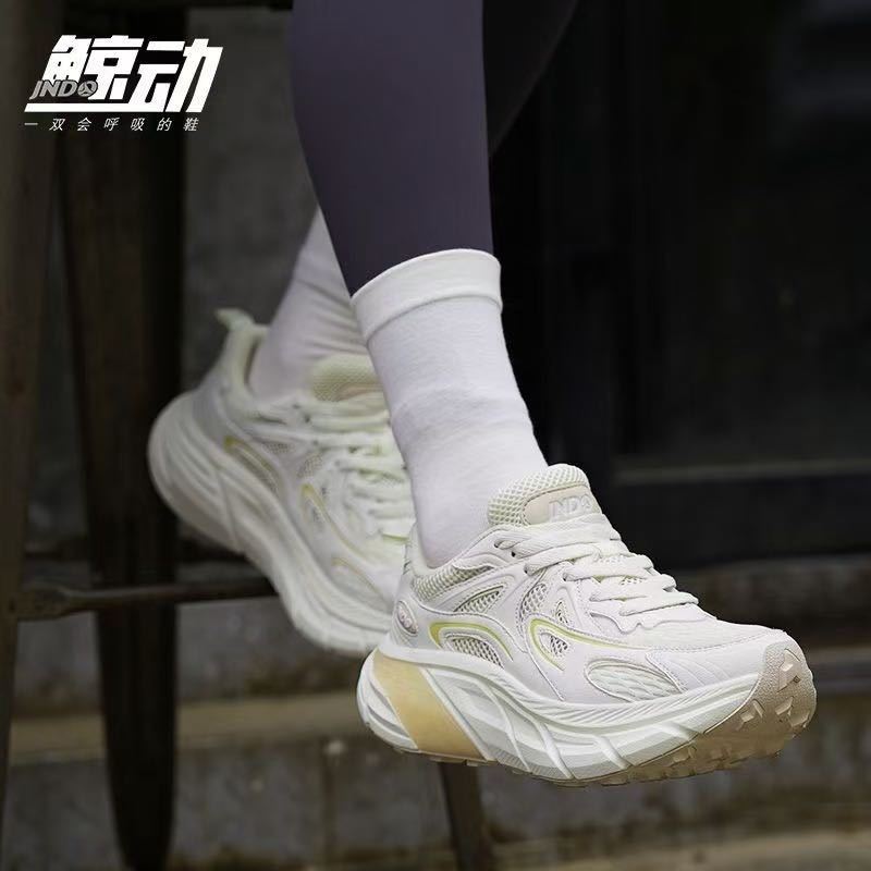 【鲸动2025】复古通勤休闲百搭小个子情侣老爹鞋减震呼吸透气防滑鞋