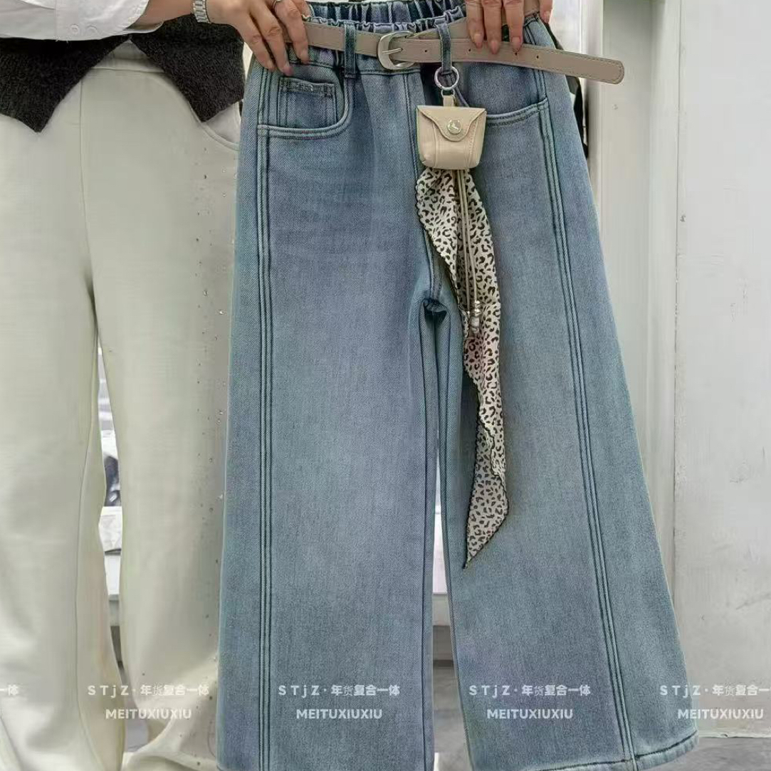高品质中大童精品断码尾货牛仔裤