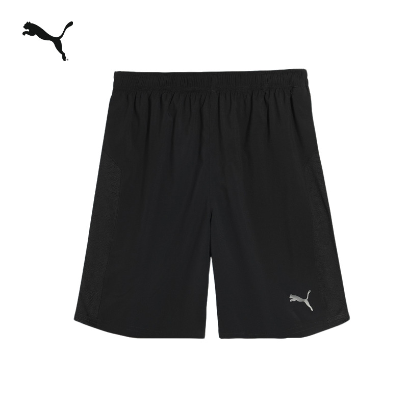 PUMA彪马宽松跑步训练运动短裤男子简约直筒春夏休闲裤 520138