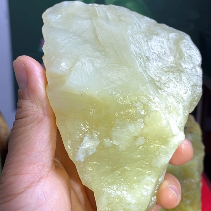 蛇纹石玉未镶嵌珠宝岫玉原石