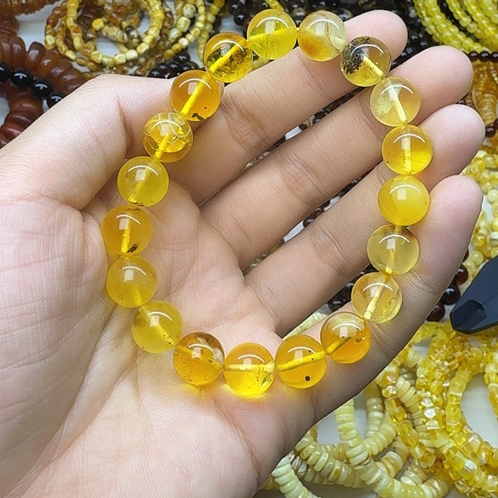 琥珀未镶嵌珠宝奇石