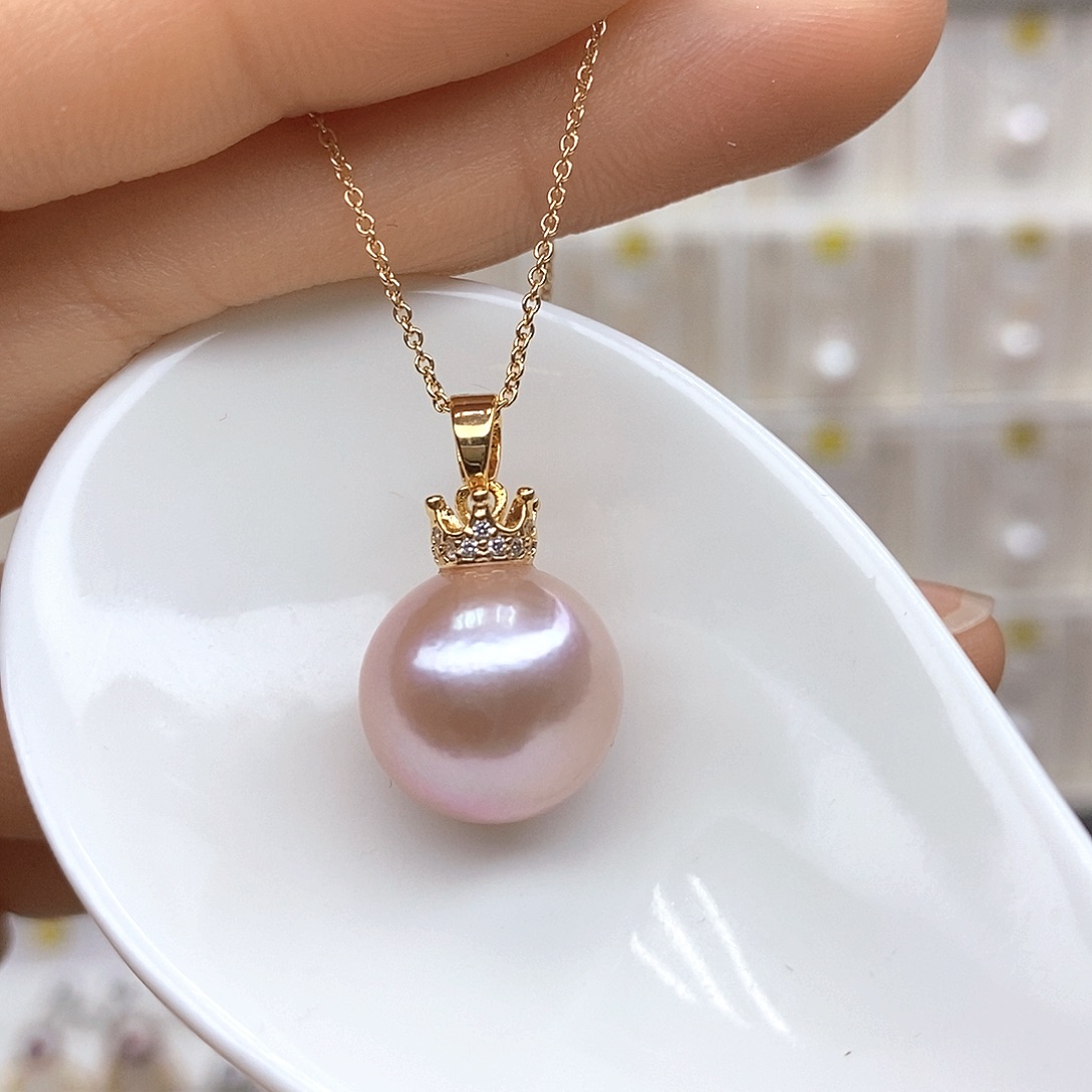 淡水珍珠合金颈饰