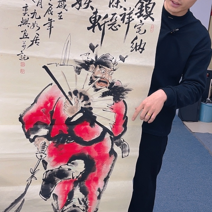 国画纯手绘字画宣纸