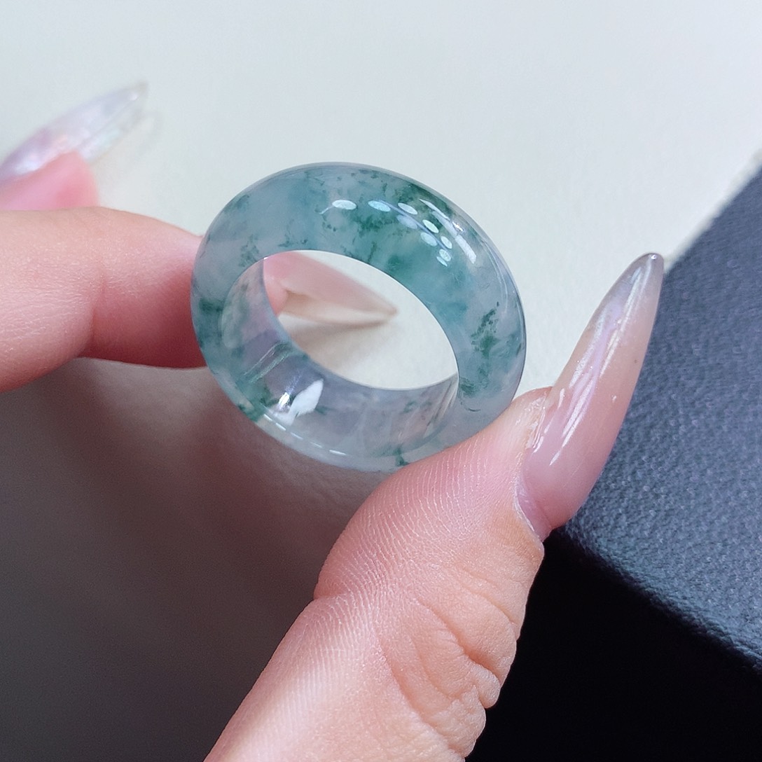 未镶嵌戒指翡翠22-23号