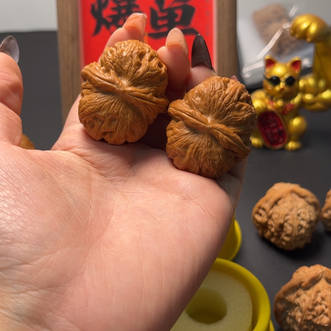 吊坠文玩核桃元宝44