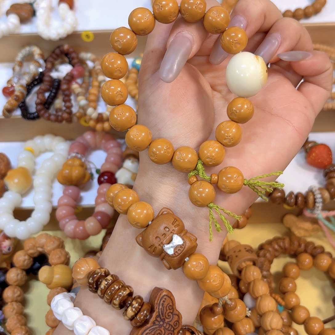 星月菩提吊坠全品猴头猫爪➕猫