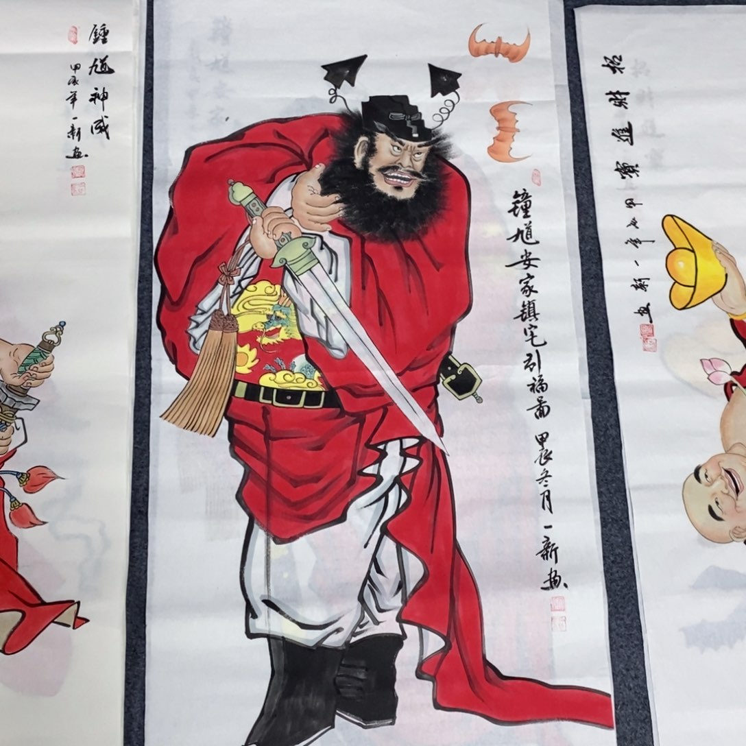 国画尺寸100✖️50三尺画画画画