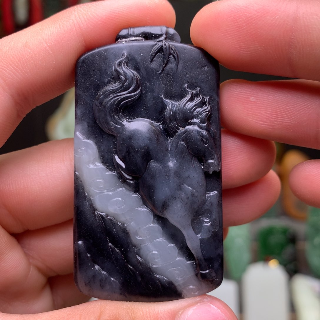 和田玉挂件未镶嵌