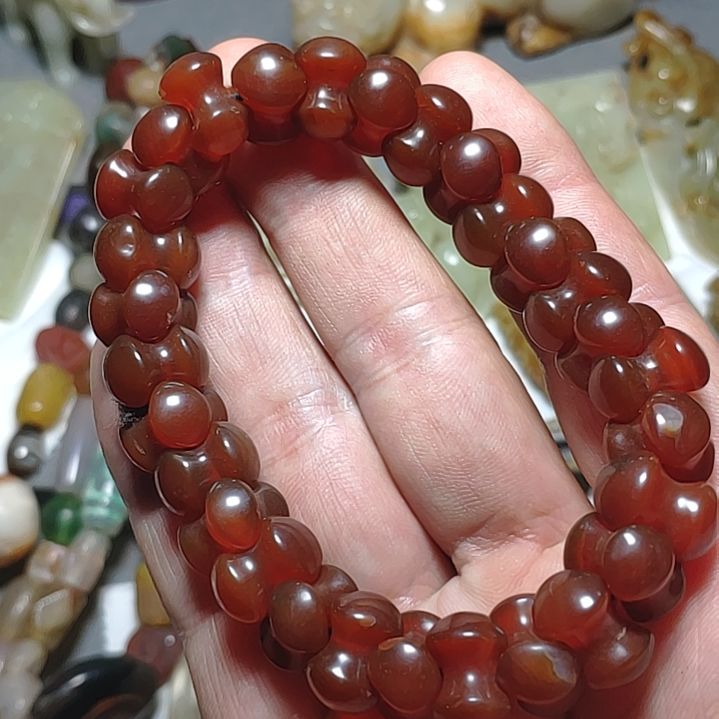 玛瑙/玉髓颈饰未镶嵌<****>