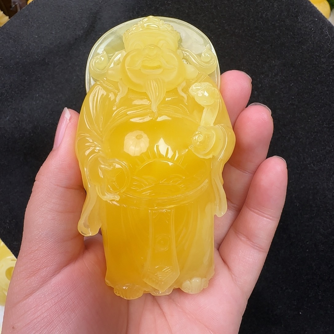 蜜蜡未镶嵌珠宝奇石