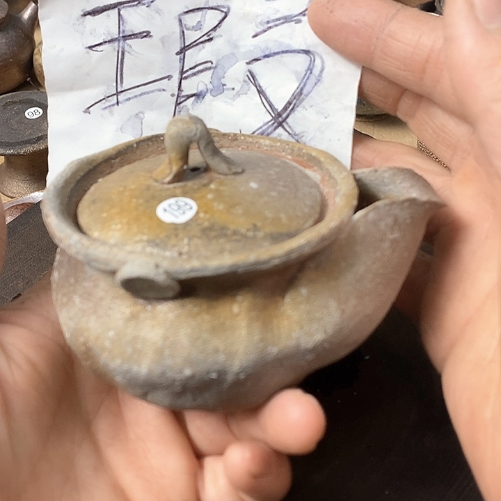 杯手工粗陶、柴烧茶器