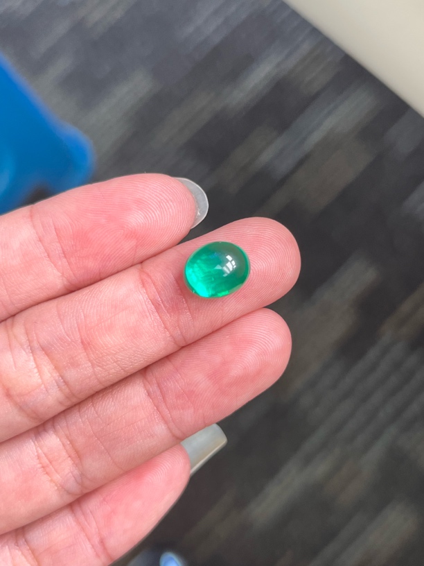 合成（培育）祖母绿培育祖母绿裸石3.6ct