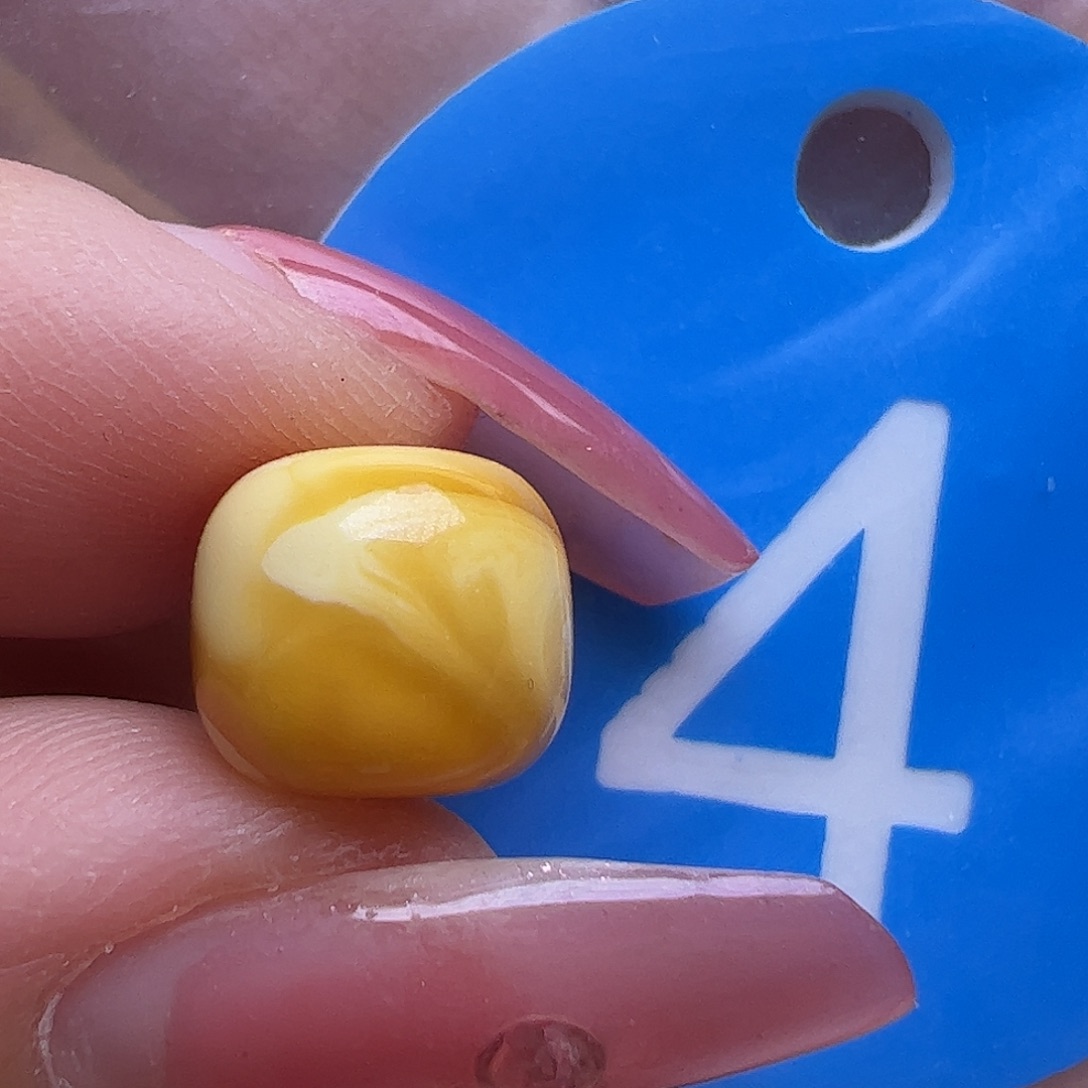 蜜蜡未镶嵌珠宝奇石9.2mm老蜡老型