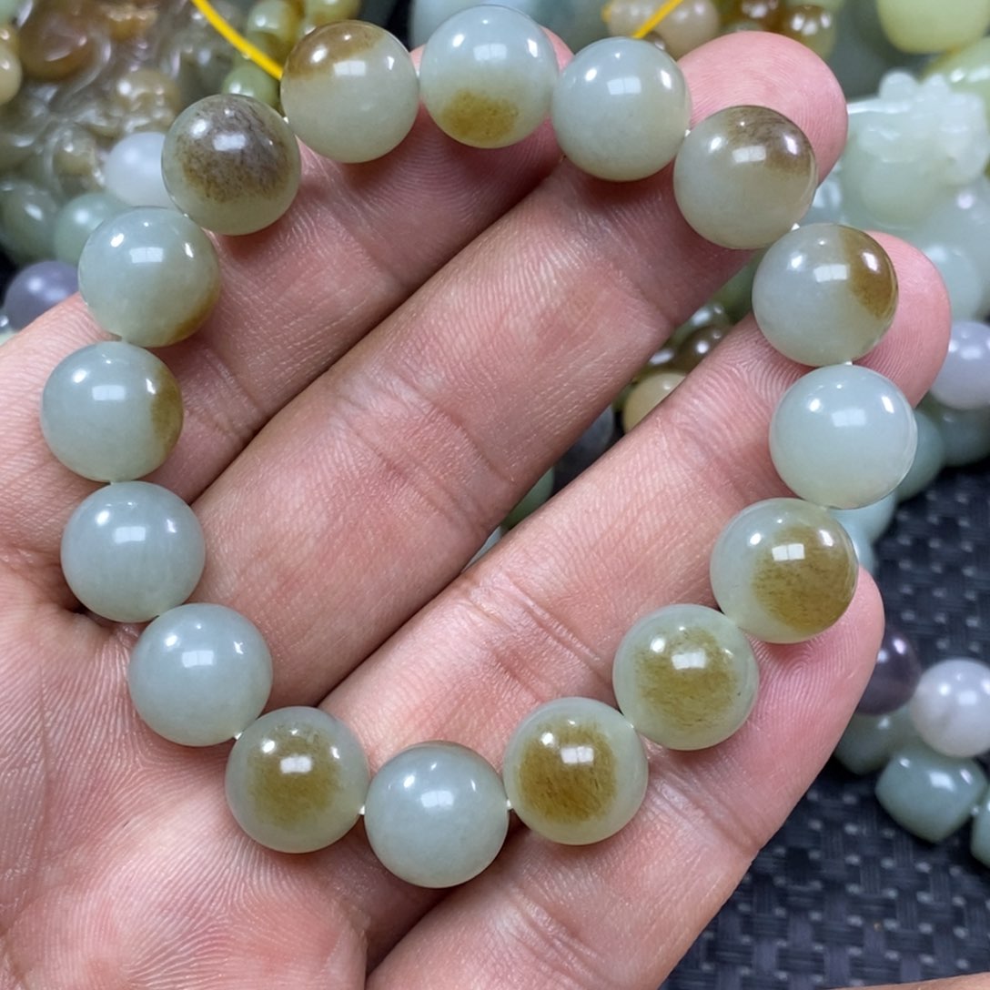 和田玉手链未镶嵌