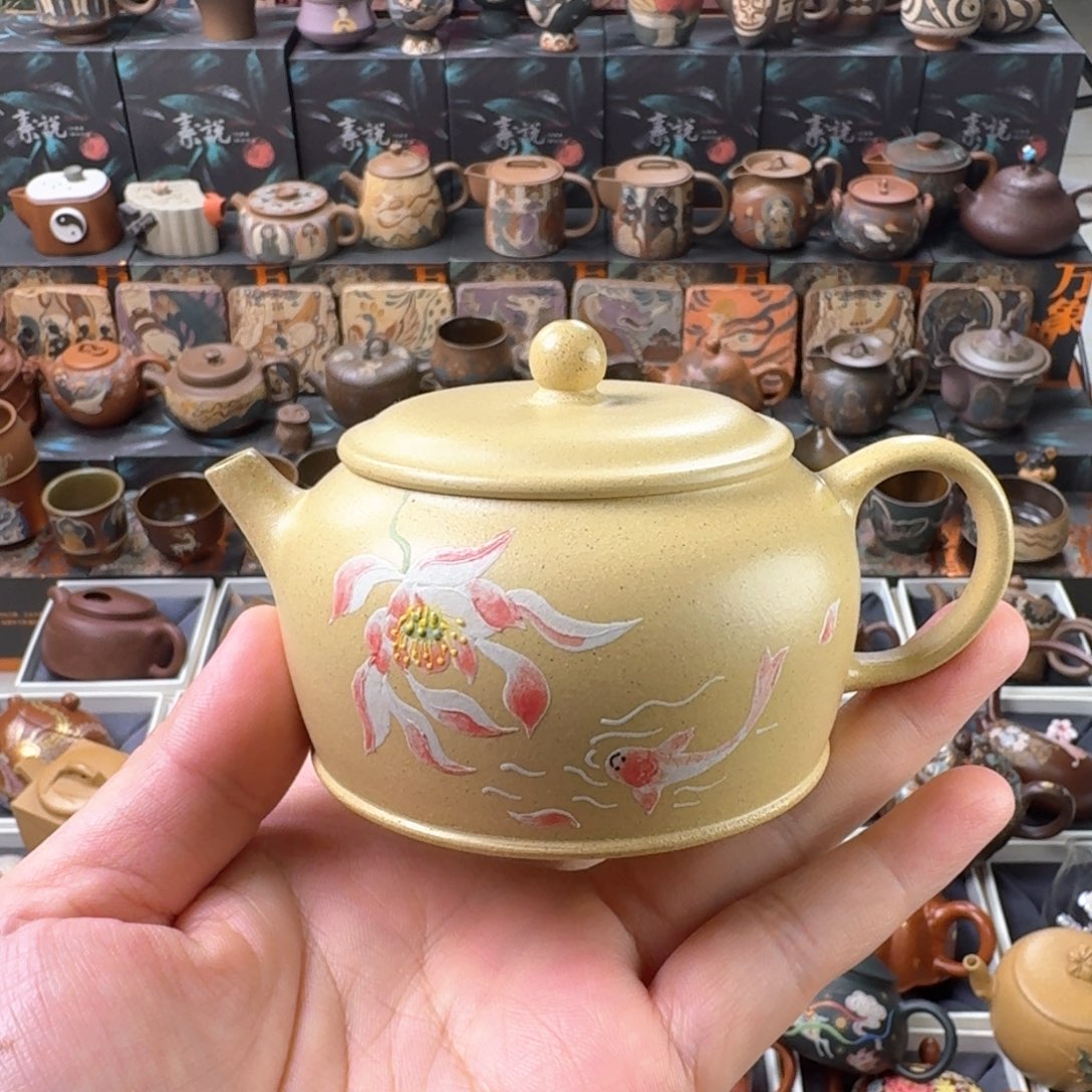茶壶紫砂150cc原矿精工半手