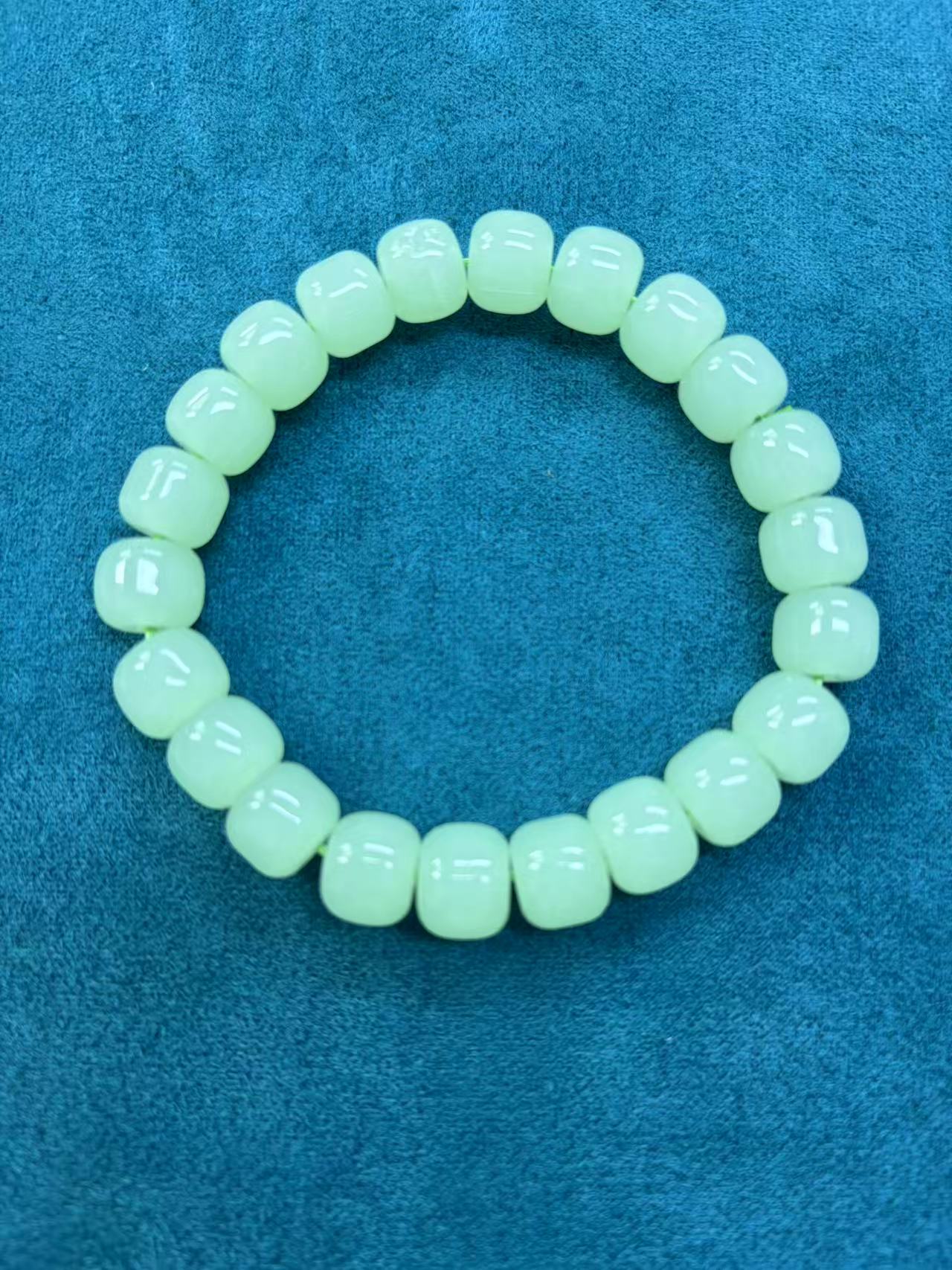 手链 琪琪甄选苹果绿手串05